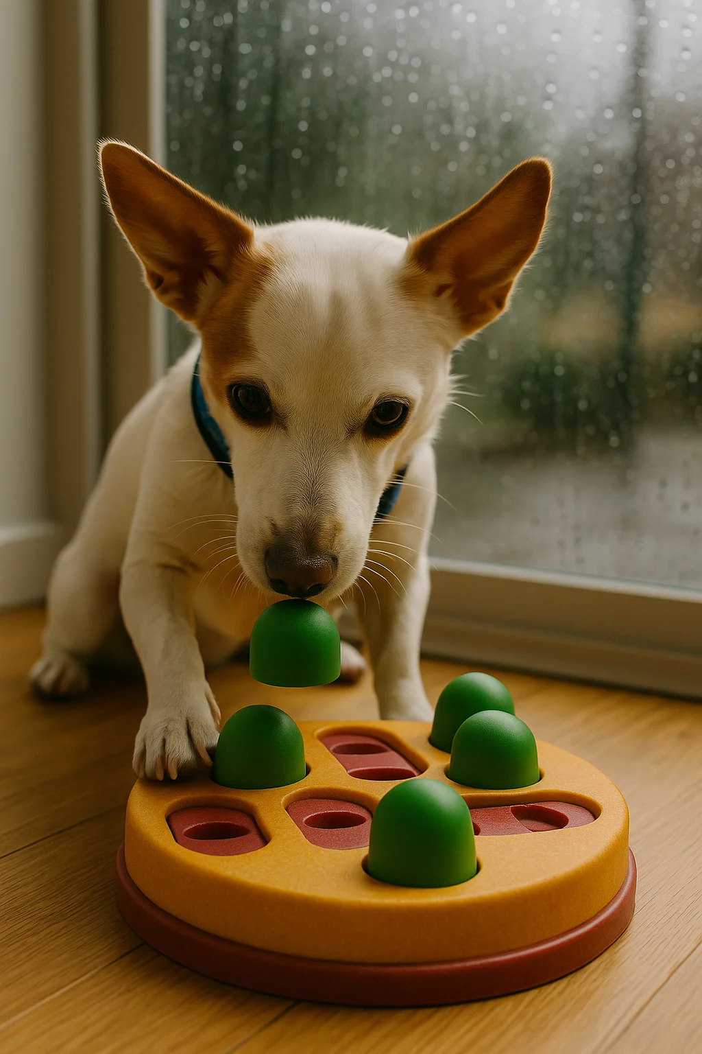 Calm enrichment toys for relaxing indoors
